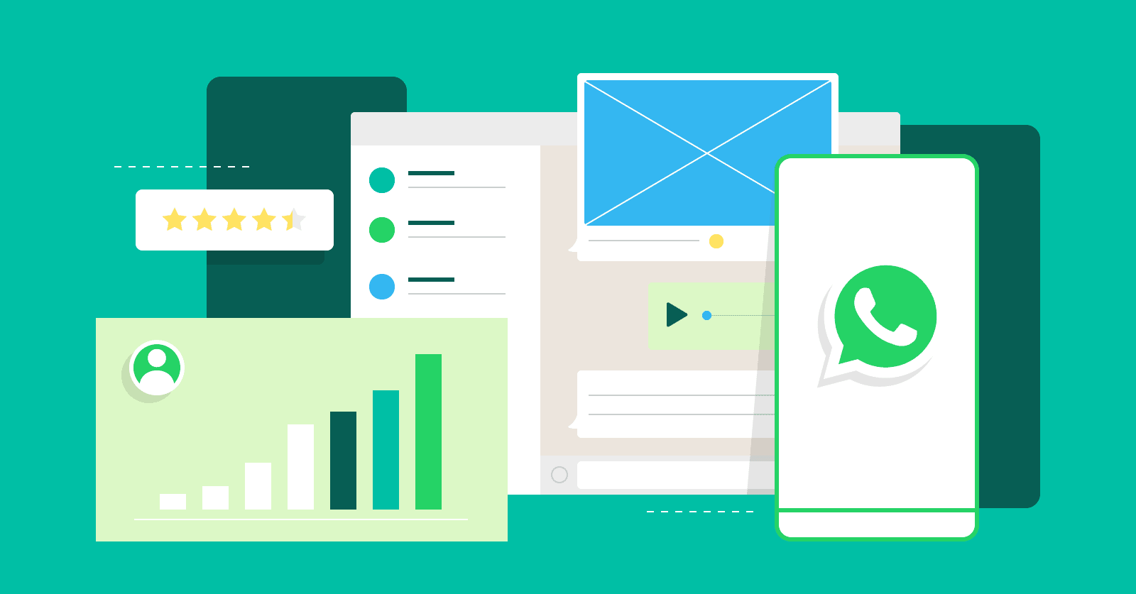 How can businesses use WhatsApp precision data for effective private marketing?